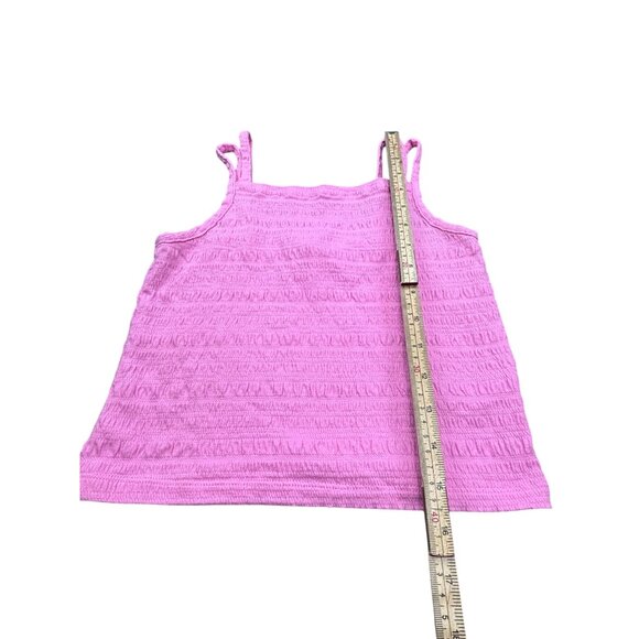 Old Navy Girls Pink Textured Tank Top L (10-12) - Picture 5 of 8